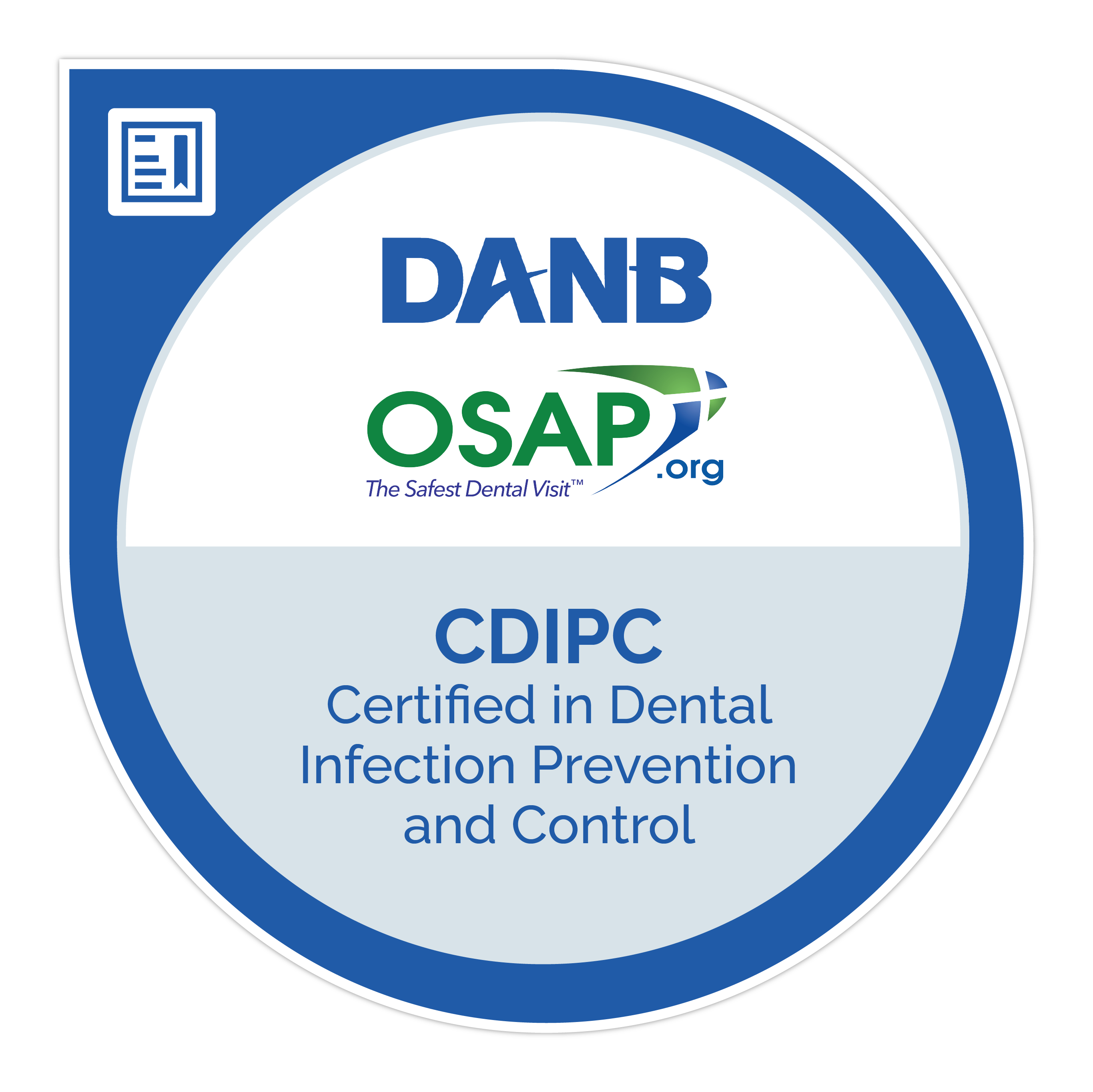 CDIPC - Certified in Dental Infection Prevention and Control